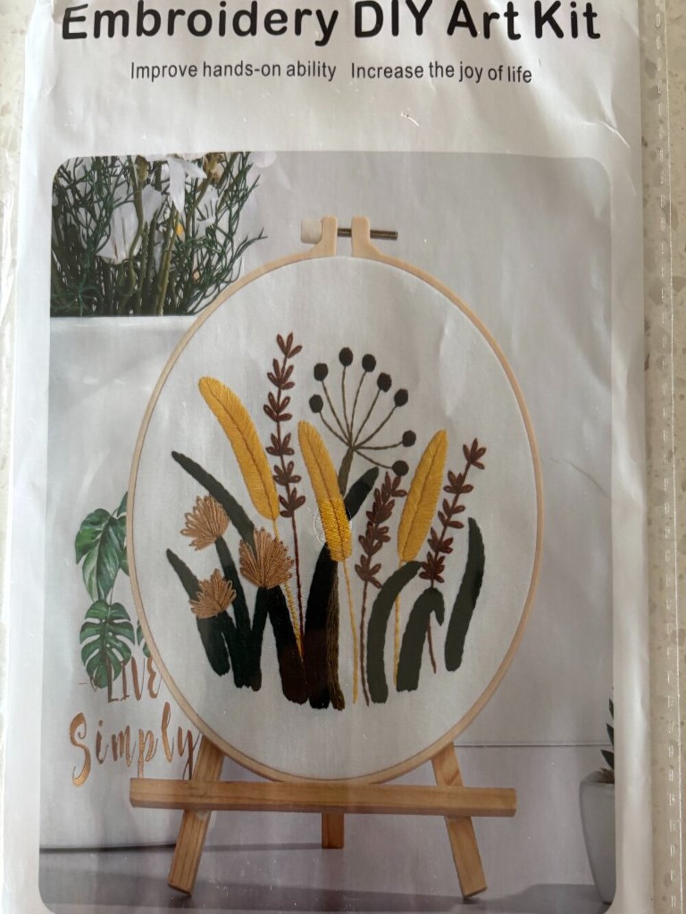 Embroidery Kit, Floral